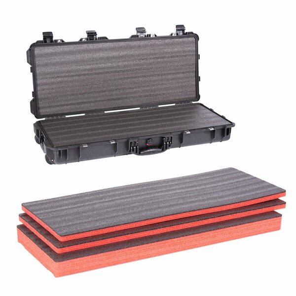 5S Supplies Replacement ECONO FOAM for Pelican 1700 Protector Case PEL-1700-BLK/RED